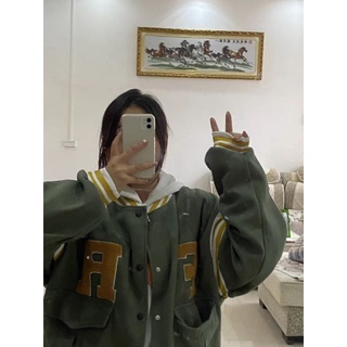 ( Order ) Áo Bomber Xanh Rêu Hot Hit ( có ảnh thật khách trung mặc feedback )