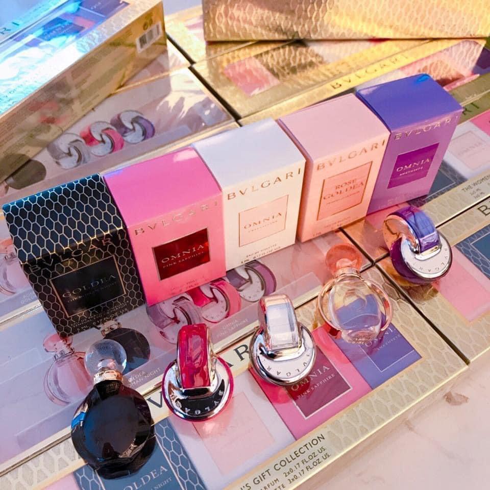 [Nước hoa chính hãng] Gift set Mini Bvlgari | Thế Giới Skin Care