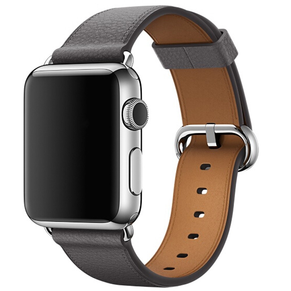 Dây đeo giả da thay thế cho đồng hồ thông minh Apple Watch 5 4 3 2 1