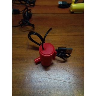 (CD USB) Máy bơm nước mini DC 3v-5v đen/trắng (bơm chìm) có đầu usb