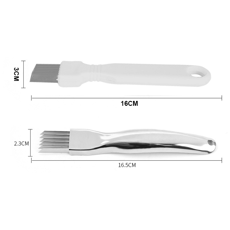 Máy cắt hành tây bằng thép không gỉ Graters Đa chức năng Hành tây Tỏi Cà chua Dao cắt rau củ Máy cắt lát Nhà bếp Tiện ích nấu ăn
