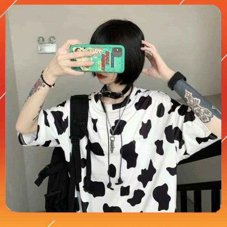 Áo thun tay lỡ bò sữa siêu hot nam nữa mặc được kèm ảnh/video thật xưởng sỉ nguyễn hoa siêu đẹp