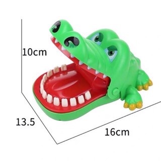 Đồ chơi cá sấu cắn tay cỡ lớn - cá sấu khám răng vui nhộn rèn luyện tư duy cho bé