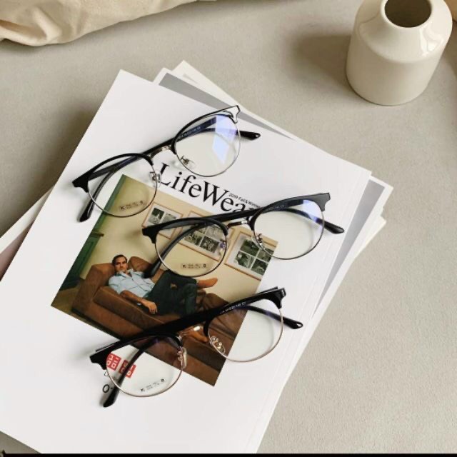 Mắt kính gọng tròn mảnh thời trang | BigBuy360 - bigbuy360.vn