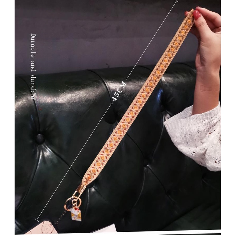 Mobile Ốp Điện Thoại Kèm Dây Đeo Cổ Phong Cách Trung Hoa Cổ Điển Độc Đáo Thời Trang