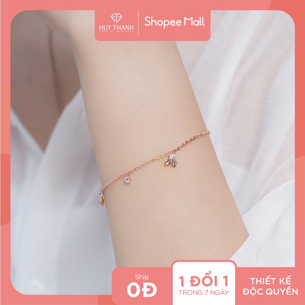 Lắc tay vàng 14k LLF131 Huy Thanh Jewelry