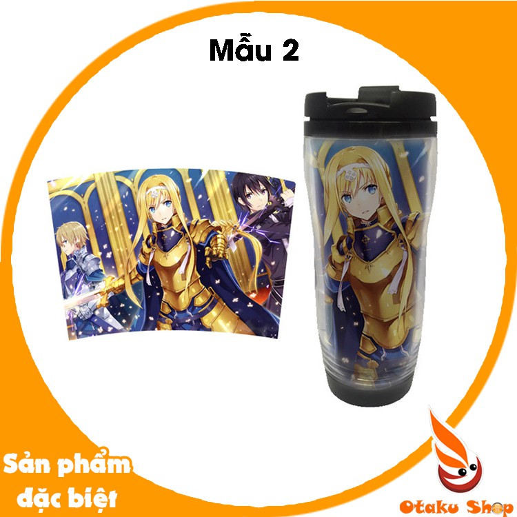 Ly giữ nhiệt - bình giữ nhiệt in hình Anime SAO - Sword Art Online - Đao Kiếm Thần Vực - Otaku shop