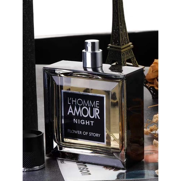 Nước Hoa Nam Cao Cấp  L’HOMME AMOUR NIGHT Hương Thơm Nhẹ Lôi Cuốn Chai 100ml - Barlow Store