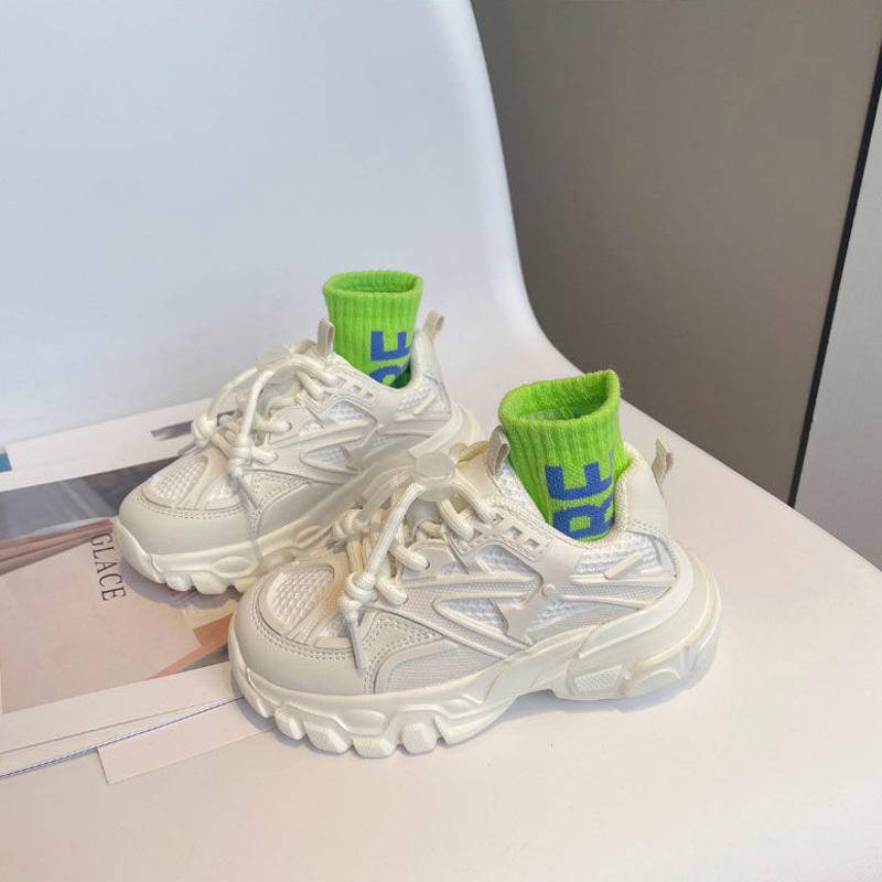 Giày Thể Thao Cột Dây Đế Mềm Thoáng Khí Thoải Mái Thời Trang Xuân Thu Cho Nam Và Nữ