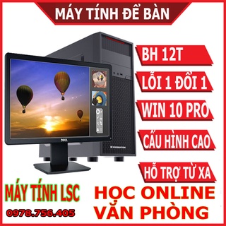 [Mã 263ELHA100K0 hoàn 7% đơn 500K] Cây Máy Tính Để Bàn – Core i3 i5 i7 Cấu Hình Cao Giá Rẻ