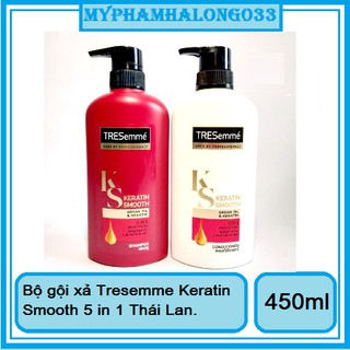 Bộ dầu gội và dầu xả tresemme 450ml nhập khẩu thái lan