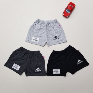 Quần đùi cotton bé trai 1-10 tuổi in adidas