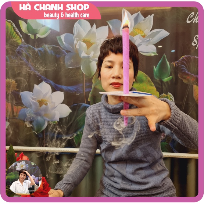 Combo 10 Đôi Nến Xông Tai Ấn Độ Nến Tai Dùng Trong SPA Làm Đẹp Bằng Sáp Ong Và Tinh Dầu Thư Giãn