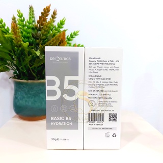 Serum B5 DrCeutics Basic Hydration 5% giúp cấp ẩm, phục hồi da cho làm da dầu