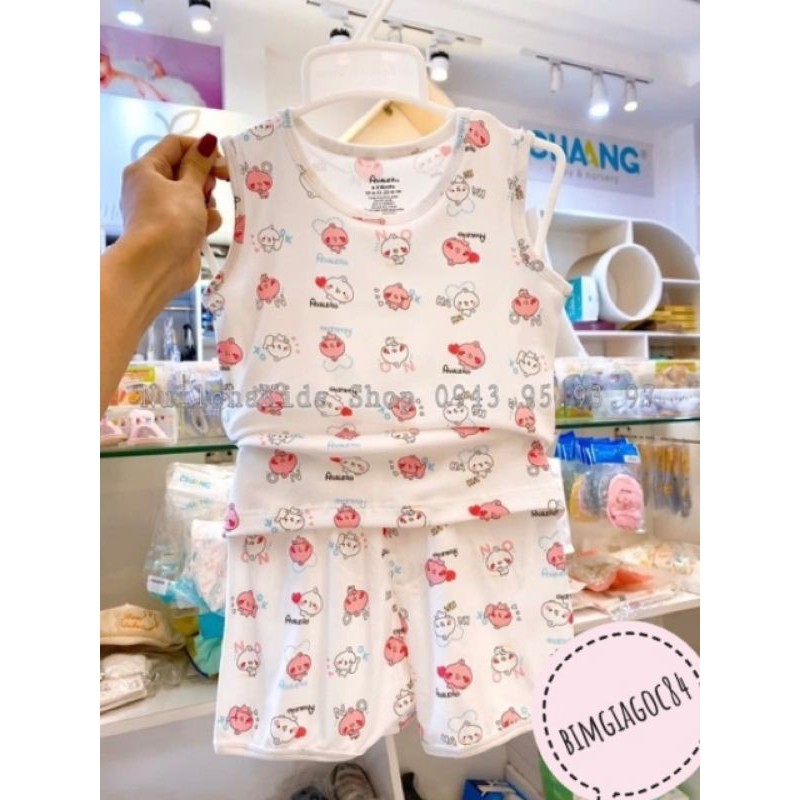 Bộ sát nách Avaler in hoạ tiết