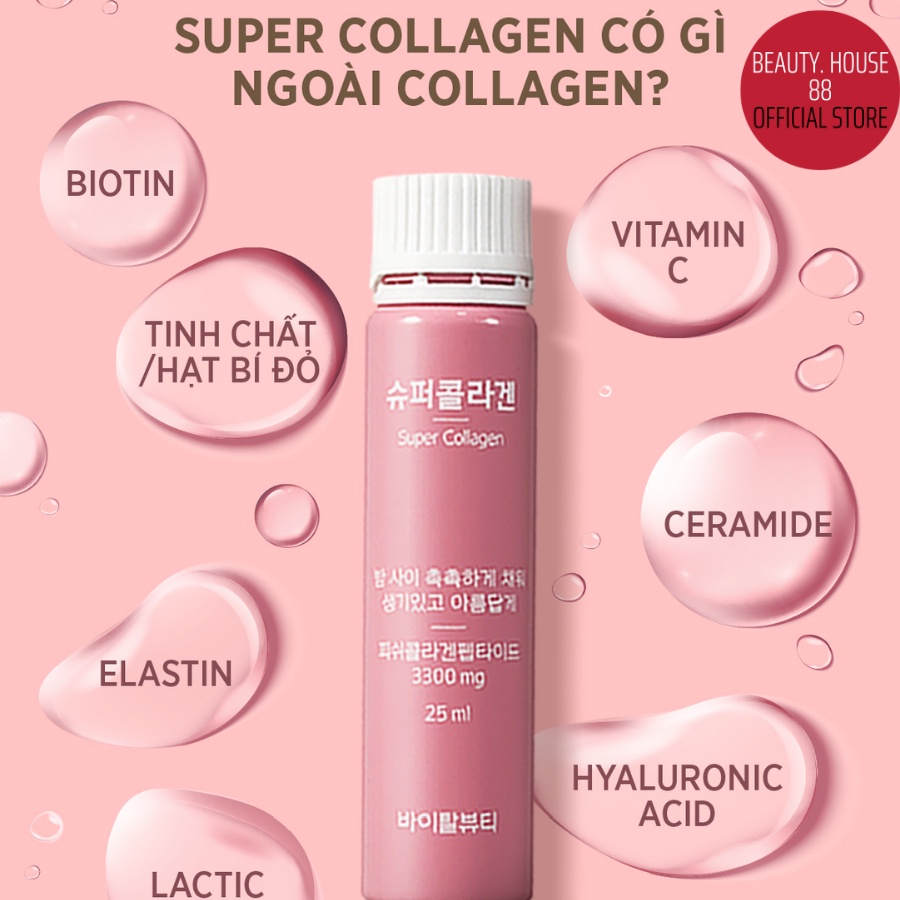 VB COLLAGEN VITAL BEAUTIE ĐẸP DA HÀN QUỐC SET 30 CHAI