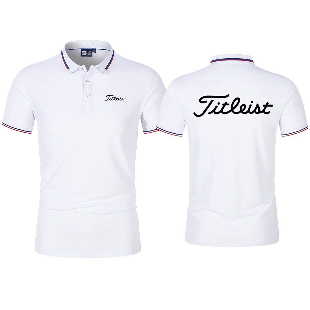Áo polo Tay Ngắn Bằng Polyester / Spandex Khô Nhanh Thoáng Khí Thời Trang Mùa Hè 2022 Mới Cho Nam