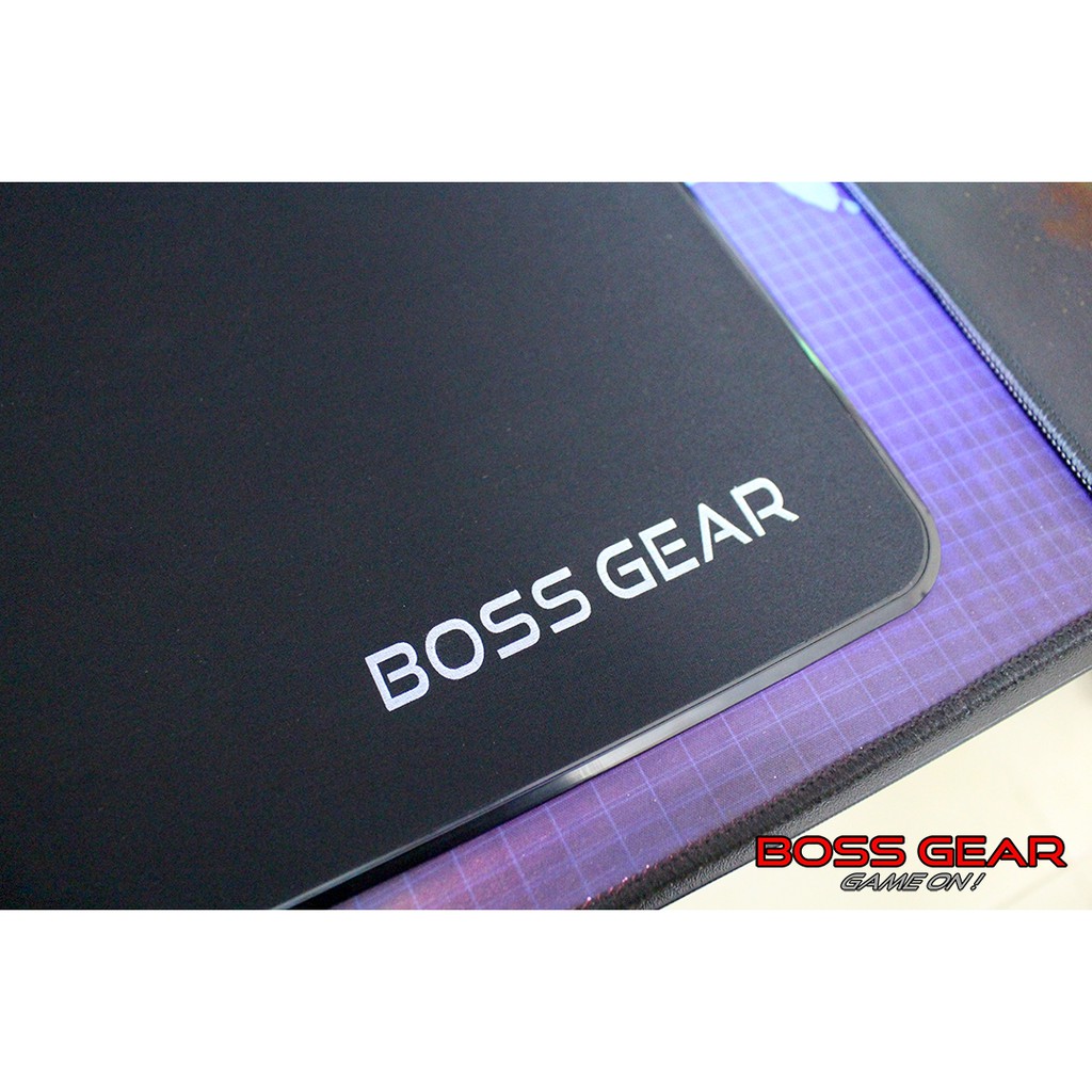 Lót Chuột LED BOSSGEAR MOUSEPAD LED V2 ( LED RGB + Phần Mềm Điều Khiển)