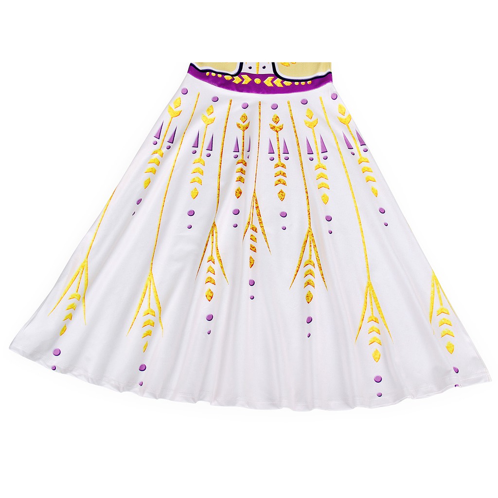 Frozen Princess Costume Anna Dress Girl Pajamas Nightgown Birthday Party Halloween Cosplay Costume | BigBuy360 - bigbuy360.vn