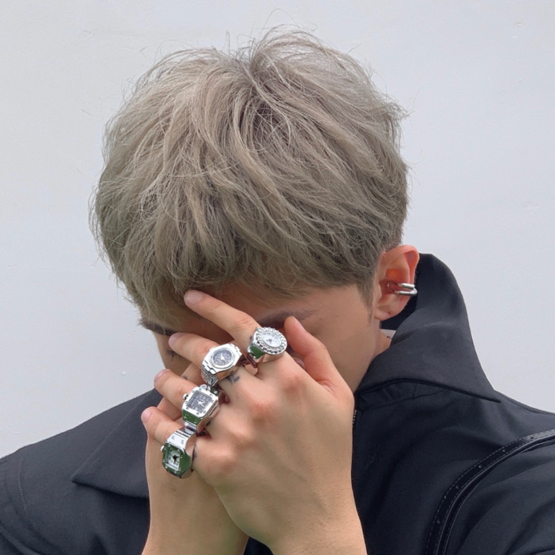 Nhẫn Thời Trang Phong Cách Retro Hàn Quốc