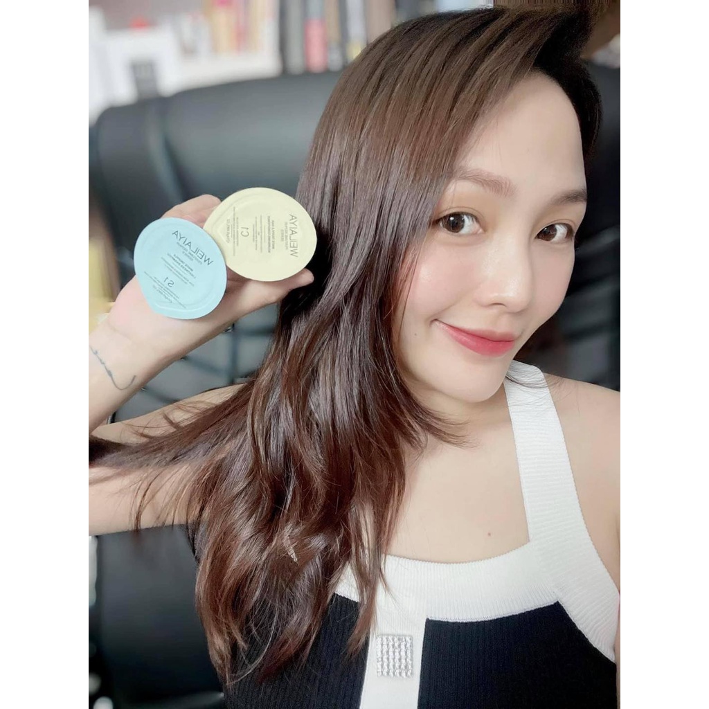 [Mini size] Dầu Gội Xả Phục Hồi Tóc Hư Tổn Đa Tầng Nấm Truffle Weilaiya, Phục Hồi Tóc Xơ, Khô