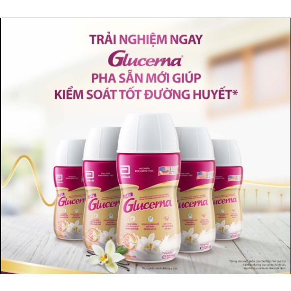 Lốc 6 chai sữa nước Glucerna 220ml