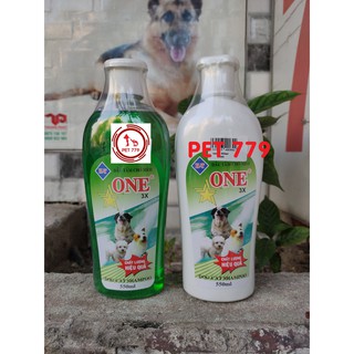 Sữa Tắm One 3X 550ml dành cho chó mèo