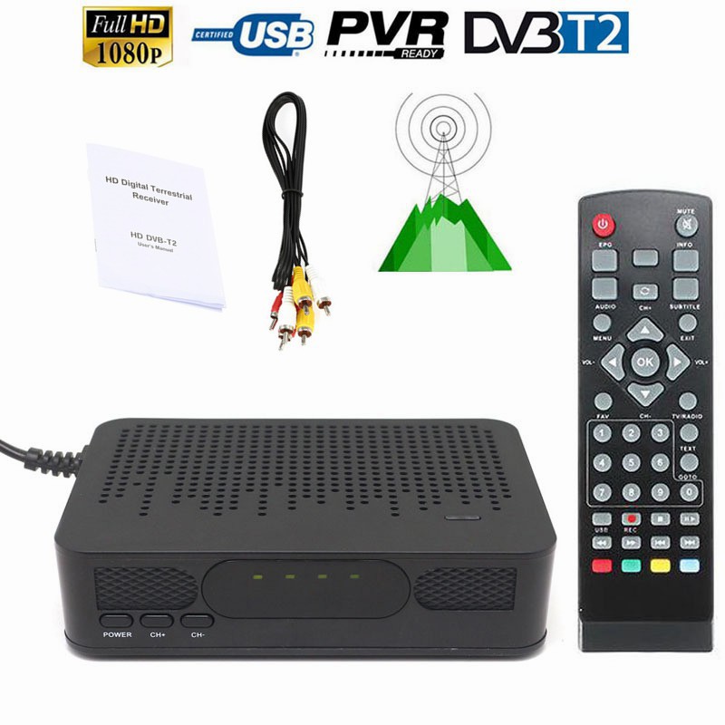 Đầu thu sóng truyền hình kỹ thuật số HD 1080P H.264 MPEG4