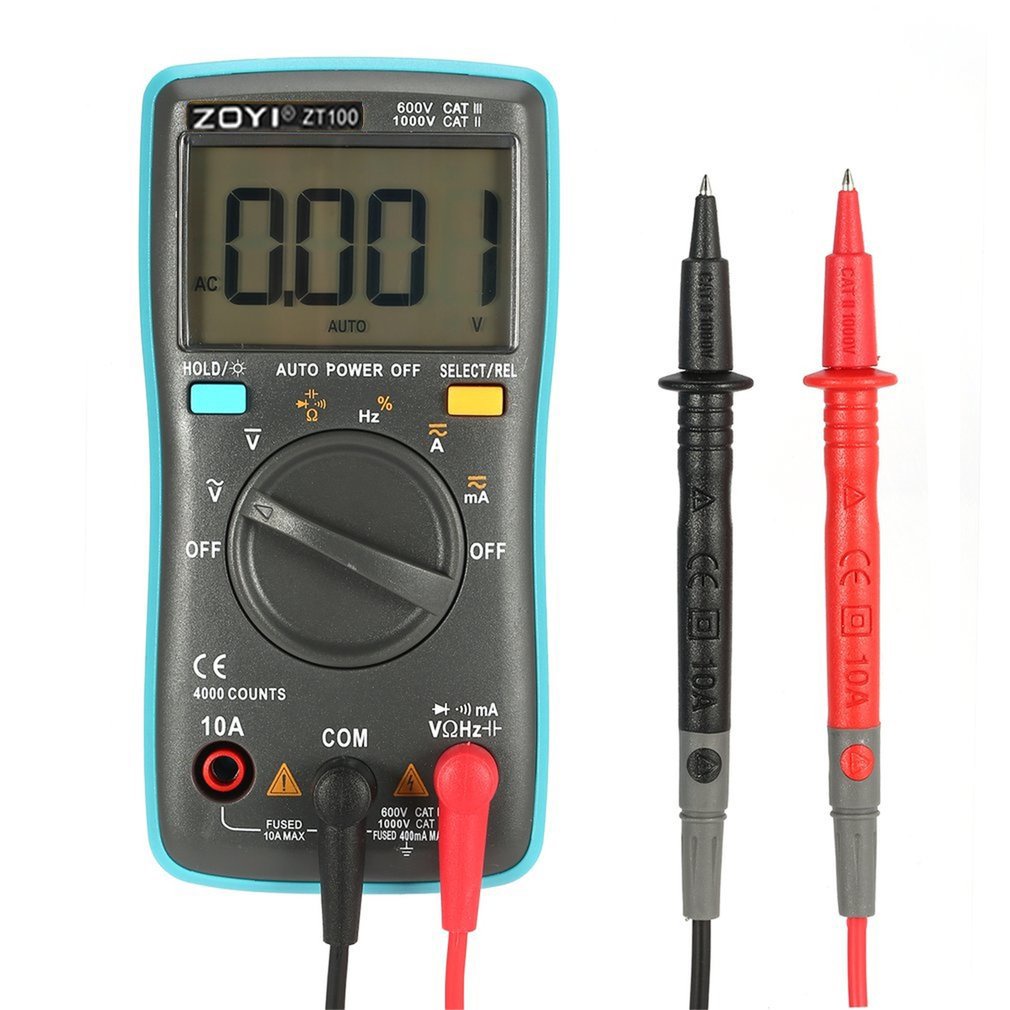 Máy đo vạn năng điện tử hiện số ZOTEK ZT100