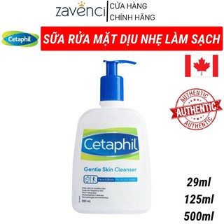 Sữa rửa mặt SR4509299 CETAPHIL Gentle Skin Cleanser Được Bác Sĩ Da Liễu Khuyên Dùng (Date mới 500ml)