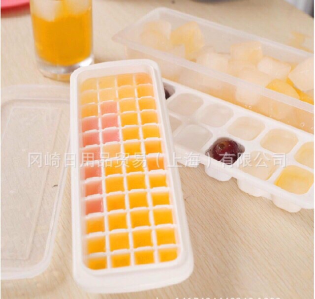 Khay đựng đồ ăn dặm Ice Tray Inomata Nhật Bản có nắp