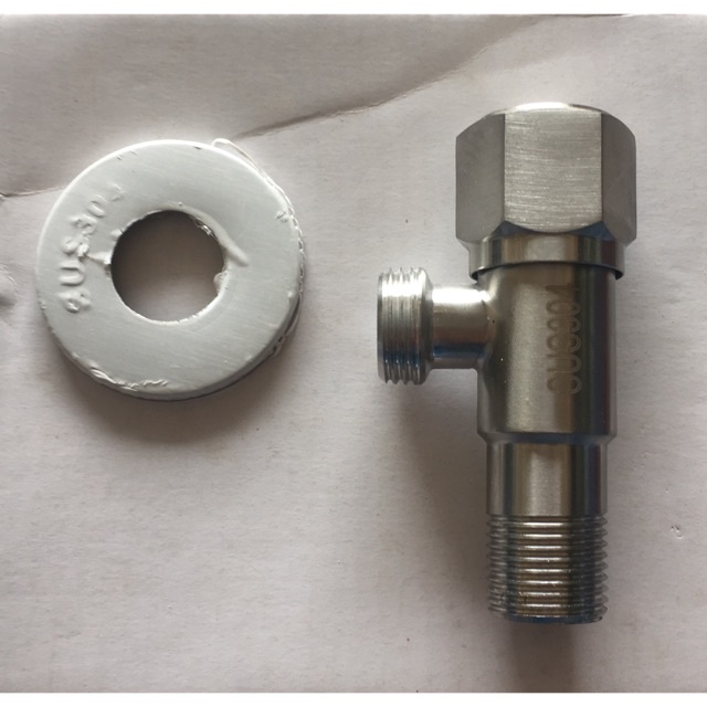 Van chữ F chia đường nước, giảm áp chất liệu inox SUS 304 cao cấp -  PK002