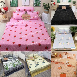 Chăn hè ga gối chất liệu Poly Cotton siêu bền đẹp, họa tiết đa dạng