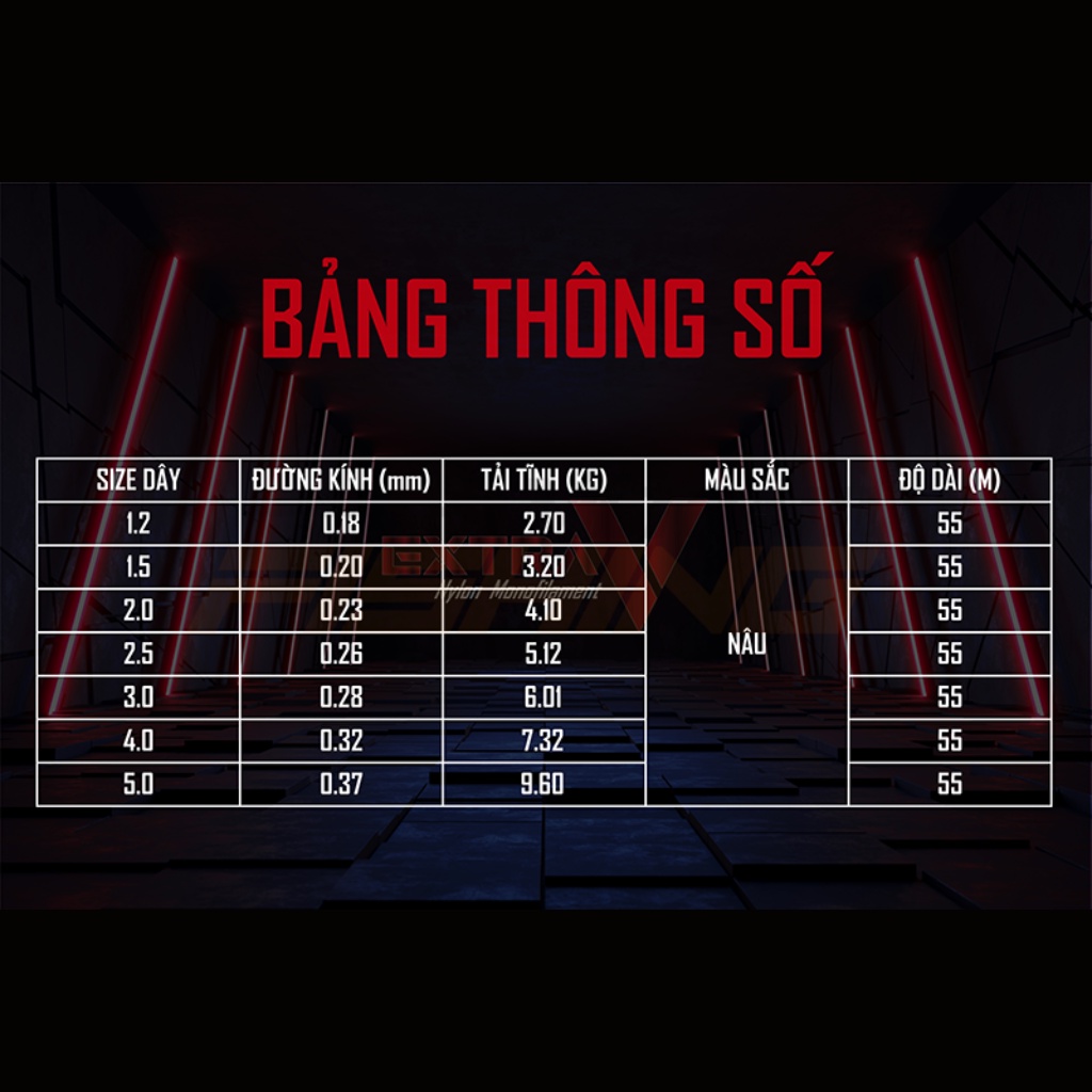 Dây câu RYUKI Extra V - Vietnam Fishing