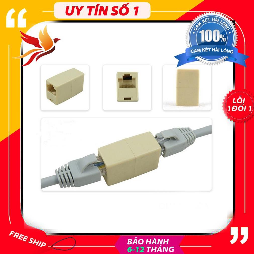 [SIÊU RẺ] Đầu nối dây cáp mạng RJ-45 - Jack nối dây mạng lan LOẠI TỐT