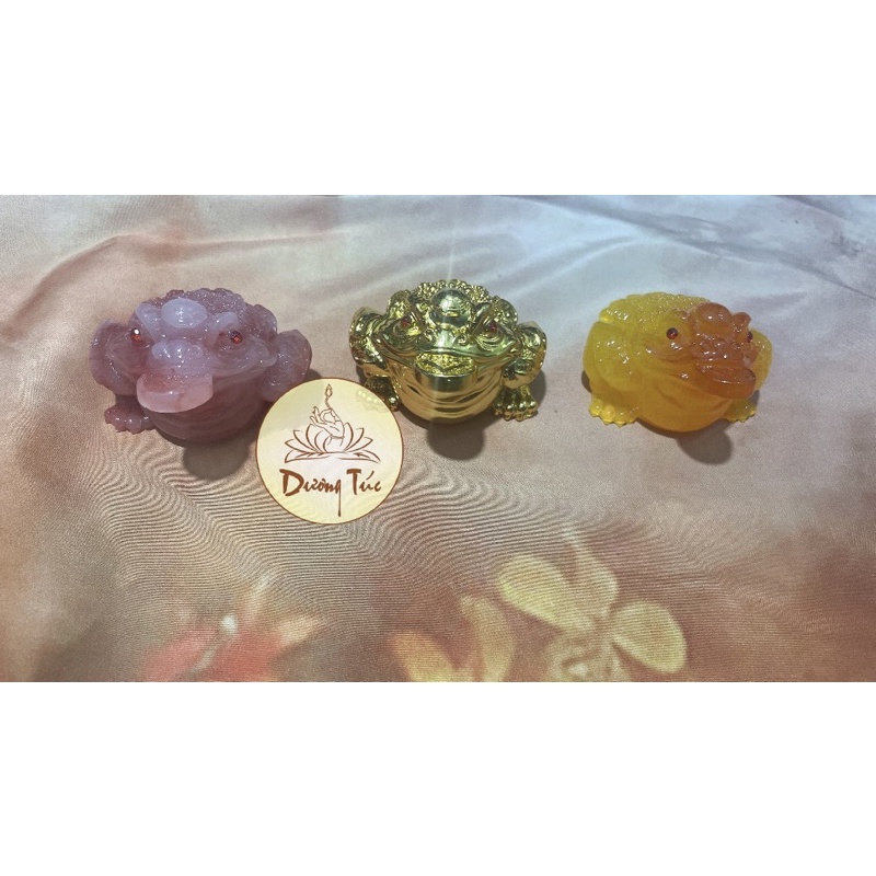 Thiềm Thừ Chiêu Tài (Cóc Ba Chân) nhiều màu nhiều mẫu