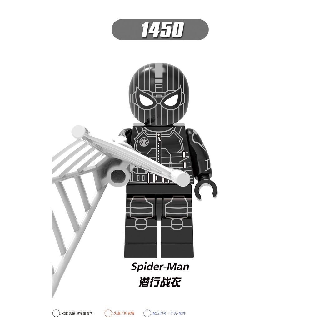 Minifigures  DC Mẫu Nhân Vật Người Nhện Spiderman Mẫu Mới Nhất X0280 - Đồ Chơi Lắp Ráp Mini