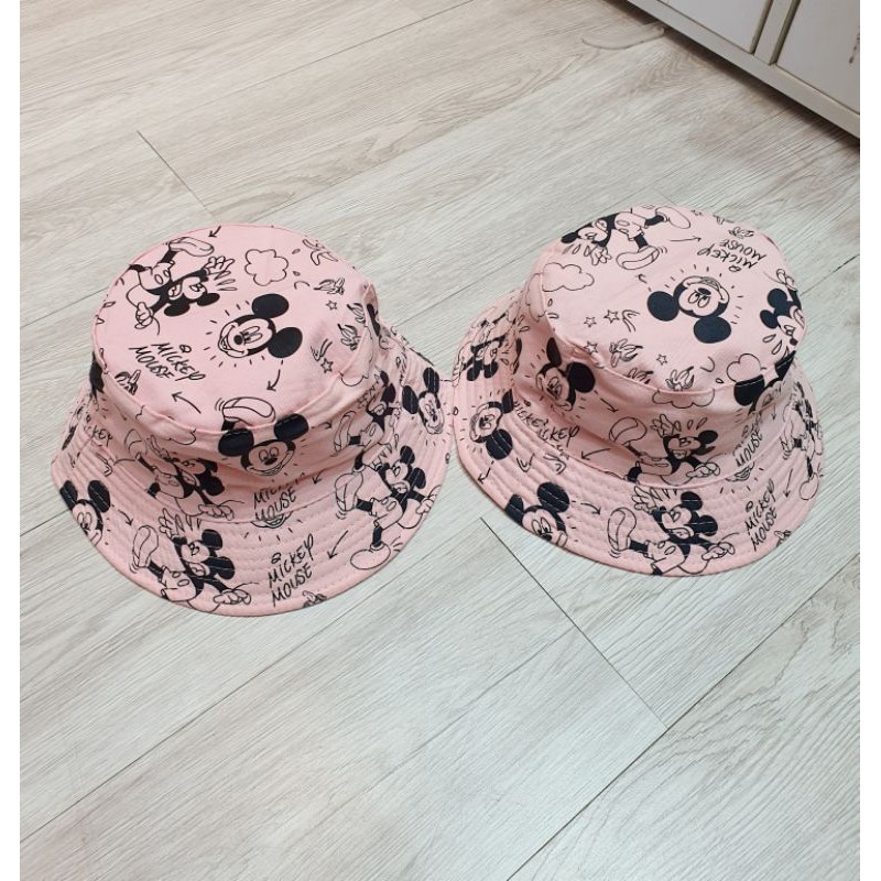 Mũ vành 2 mặt Mickey bé trai bé gái - HÀNG TQXK