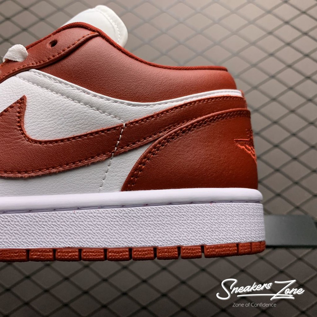 Giày Thể Thao Air Jordan 1 Low Gym Red White Màu đỏ Trắng Thấp Cổ Phù Hợp Mọi Dịp Cho Cả Nam Và Nữ Sneakers World