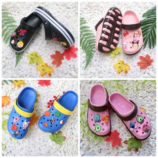 HÌNH THẬT - KO KÈM STICK - DÉP SỤC TRƠN CÁ SẤU SIÊU NHẸ ĐI MƯA SIZE NỮ P3 - KHAHANHCM