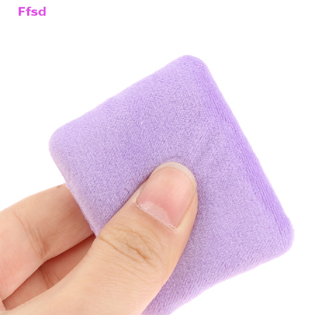 {Ffsd} Bông Mút Trang Điểm Hình Vuông Nhỏ Gọn Dành Cho Trang Điểm Nền * Bán Chạy