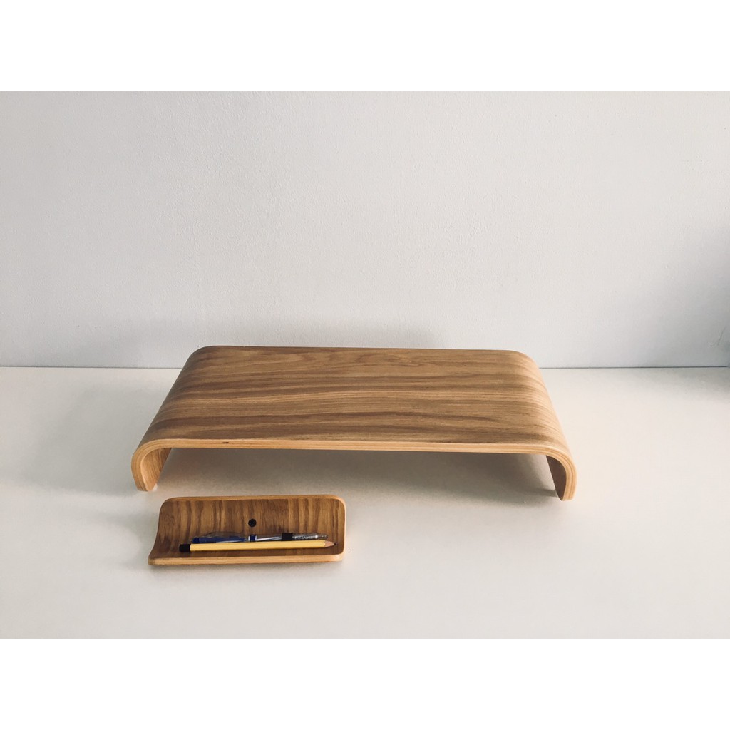 Khay Đựng Bút, Hộp Bút Plyconcept Pen Tray - Màu Gỗ Sồi