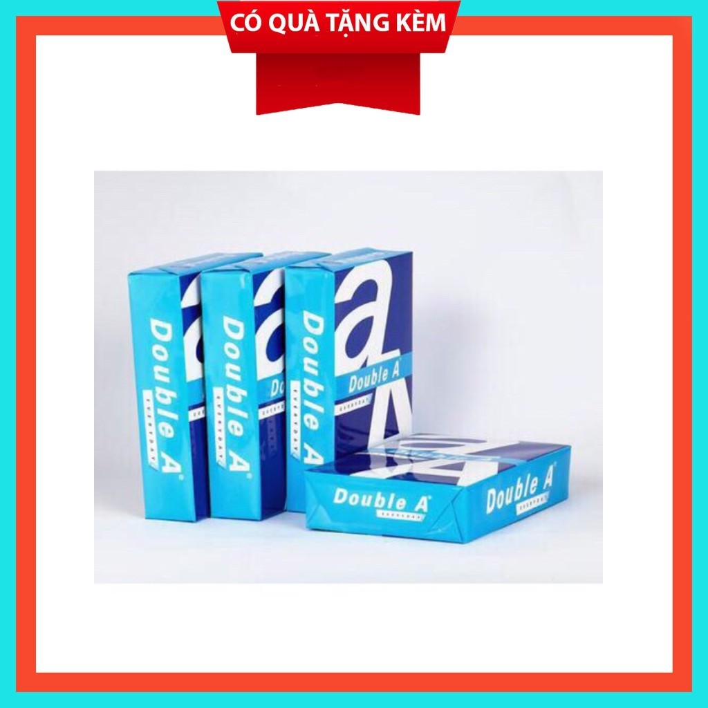 500 tờ Giấy in Double A khổ A4 A5