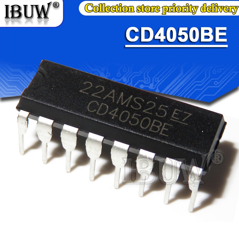 Bộ 10 Linh Kiện Điện Tử CD4050BE DIP DIP16 DIP-16 CD4050BD CD4050