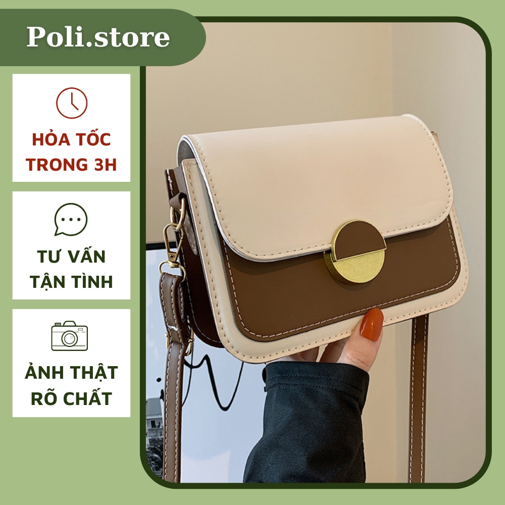 Túi đeo chéo đeo vai Nữ 2022 da mềm phong cách Retro nhỏ gọn đi chơi đi tiệc
