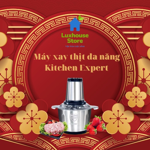 MÁY XAY THỊT INOX ĐA NĂNG KITCHEN EXPERT HDA XAY NHANH VÀ SIÊU MẠNH