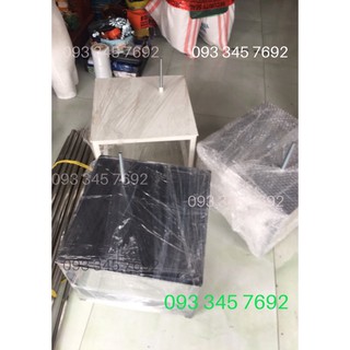 (HOẢ TỐC) Bục sắt manocanh đứng có bánh xe