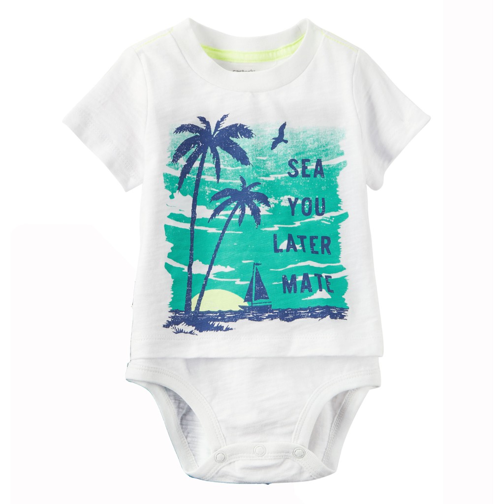 Bodysuit Carter's cho bé trai 6m-24m BB149