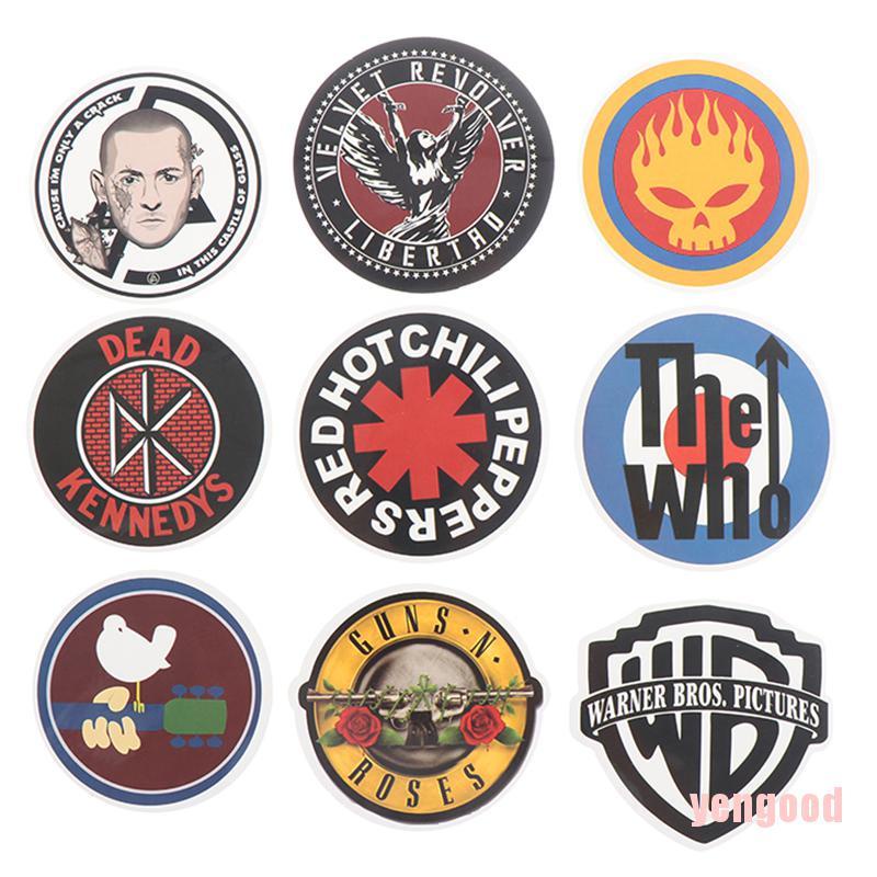 Set 50 miếng dán trang trí họa tiết graffiti dành cho vali ván trượt máy tính xách tay