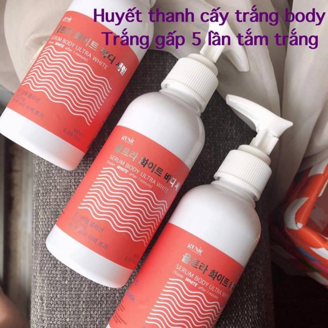 Serum body huyết thanh cấy trắng da Max White Genie 180ml | WebRaoVat - webraovat.net.vn